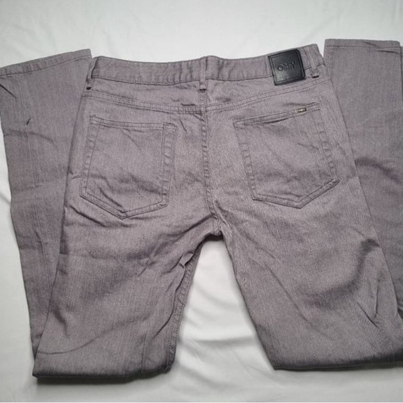 Obey Propaganda Tight Stretch Straight Leg Jeans - Picture 2 of 5